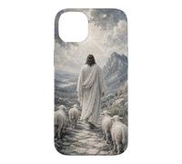 Jesus Good Shepherd Lost Sheep Leaves the Ninety Nine Faith Case for iPhone 14 Plus