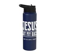Jesus Got My Back Does He Have Yours Stainless Steel Insulated Water Bottle