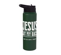 Jesus Got My Back Does He Have Yours Stainless Steel Insulated Water Bottle
