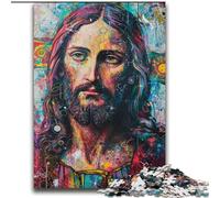 Jesus Graffiti 2000 Pieces Jigsaw Puzzles For Teens And Adults, Stress Reliever Staycation Kill Time Parent-child Interaction (70x100cm)