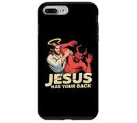 Jesus Has Your Back - Jesus Defeating the Devil Case for iPhone 7 Plus/8 Plus