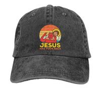 Jesus Has Your Back Jiu Jitsu Retro Men Women Distressed Denim Classic Summer Gift Snapback Hat Healthy Elegant Travel Young Surprise Quiet Marriage Meet