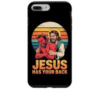 Jesus Has Your Back Retro Christian Faith Case for iPhone 7 Plus/8 Plus