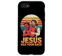 Jesus Has Your Back Retro Christian Faith Case for iPhone SE (2020) / 7/8
