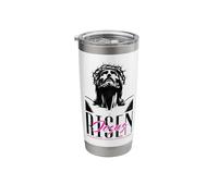 Jesus He is Risen Christian Resurrected Savior Faith Easter Stainless Steel Insulated Tumbler