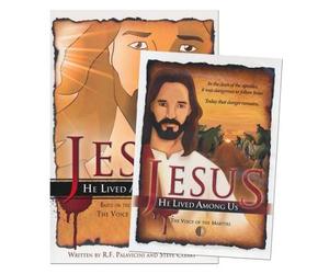 Jesus: He Lived Among Us - Book and DVD