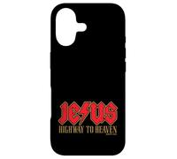 JESUS - HIGHWAY TO HEAVEN - JOHN 14:6 - Red & Gold Case for iPhone 17