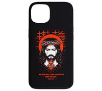 Jesus I Am The Way Christian Gothic John 14:6 Bible Verse Case for iPhone 13