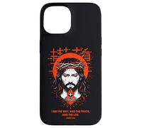 Jesus I Am The Way Christian Gothic John 14:6 Bible Verse Case for iPhone 15