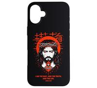 Jesus I Am The Way Christian Gothic John 14:6 Bible Verse Case for iPhone 16 Plus