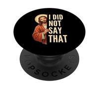 Jesus I Did Not Say That Funny Christian Meme PopSockets Adhesive PopGrip