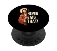 Jesus I Did Not Say That Funny Christian Meme PopSockets Adhesive PopGrip