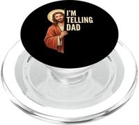 Jesus I Did Not Say That Funny Christian Meme PopSockets PopGrip for MagSafe