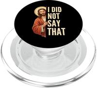 Jesus I Did Not Say That Funny Christian Meme PopSockets PopGrip for MagSafe