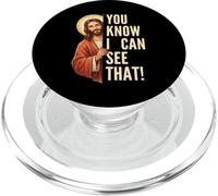 Jesus I Did Not Say That Funny Christian Meme PopSockets PopGrip for MagSafe
