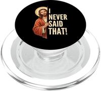 Jesus I Did Not Say That Funny Christian Meme PopSockets PopGrip for MagSafe