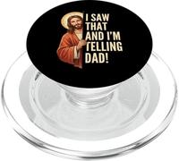 Jesus I Did Not Say That Funny Christian Meme PopSockets PopGrip for MagSafe