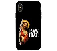 JESUS: I SAW THAT! - Funny Christian Meme Case for iPhone X/XS