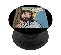 Jesus I Saw That Funny Faith Based Humor PopSockets Adhesive PopGrip