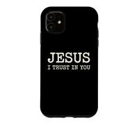 Jesus I Trust In You Divine Mercy Catholic Faith Case for iPhone 11