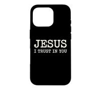 Jesus I Trust In You Divine Mercy Catholic Faith Case for iPhone 16 Pro