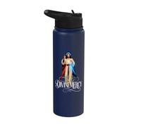 Jesus I Trust in You Divine Mercy Catholic Stainless Steel Insulated Water Bottle