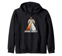 Jesus I Trust In You Divine Mercy Catholic Zip Hoodie