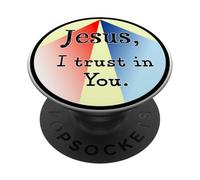 Jesus, I Trust in You: Divine Mercy PopSockets Adhesive PopGrip