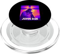 JESUS IN A PRAYER Digital Art PopSockets PopGrip for MagSafe