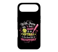 Jesus In Her Heart Softball Hand She Is Unstoppable Pitcher Case for iPhone Air