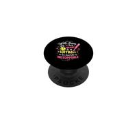 Jesus In Her Heart Softball Hand She Is Unstoppable Pitcher PopSockets Adhesive PopGrip