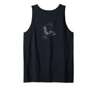 Jesus in Prayer At Gethsemane Christian Faith Backprint Tank Top