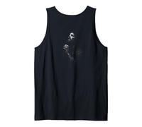 Jesus in Prayer Christian Faith Spiritual Backprint Tank Top