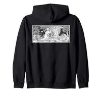 Jesus in the Garden of Gethsemane Praying Catholic Missale Zip Hoodie