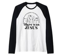 Jesus in The Waiting Hurting Healing Christian Faith Raglan Baseball Tee