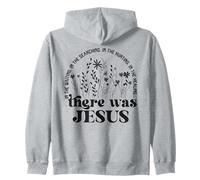 Jesus In The Waiting Hurting Healing Christian Faith Zip Hoodie