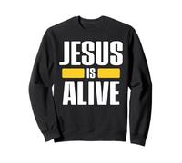 Jesus Is Alive Christian Fellowship Easter Resurrection Sweatshirt