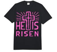 Jesus is Alive He Has Risen Christ Rose from The Dead Easter Comfort Colors Adult Heavyweight T-Shirt