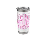 Jesus is Alive He Has Risen Christ Rose from The Dead Easter Stainless Steel Insulated Tumbler