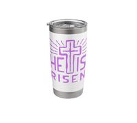 Jesus is Alive He Has Risen Christ Rose from The Dead Easter Stainless Steel Insulated Tumbler