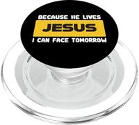 Jesus Is Alive Resurrection Hope Christian Faith PopSockets PopGrip for MagSafe