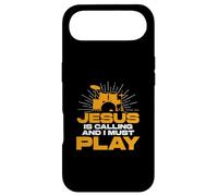 Jesus Is Calling And I Must Play A Christian Worship Drummer Case for iPhone Air