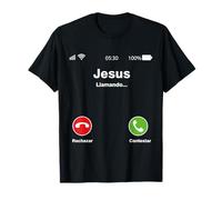 Jesus Is Calling - Jesús es mi Paz Heart of Faith Christian T-Shirt