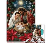 Jesus Is Coming 1000 Pieces Jigsaw Puzzles for Adults And Teens,Help The Brain Exercise Addictive Toys to Cultivate Patience Great Gift 38x26cm