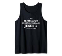 Jesus is Coming Back Christian Bible Rapture Tank Top