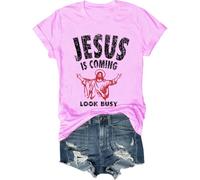 Jesus is Coming Look Busy 1992 Shirt, Jesus is Coming Look Busy 1992 T-Shirt, Jesus is Coming Shirt, Jesus T-Shirt Pink
