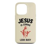 Jesus Is Coming Look Busy Case for iPhone 13 Pro