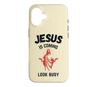 Jesus Is Coming Look Busy Case for iPhone 16