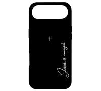 Jesus is Enough Catholic Christian cross quote Case for iPhone Air