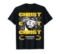 Jesus is Enough for Me Christian Message Hope Value Graphic T-Shirt, Men, Black, L